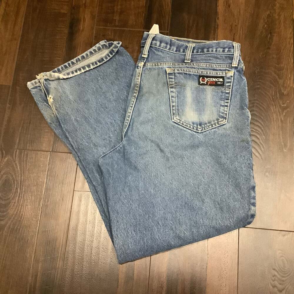 Cinch WRX Flame Resistant FR Work Jeans, Size 36x32